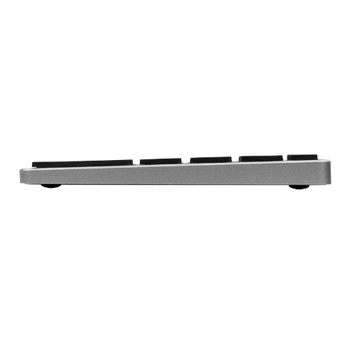 LogiLink ID0187 numeric keypad Universal Bluetooth Aluminium, Black