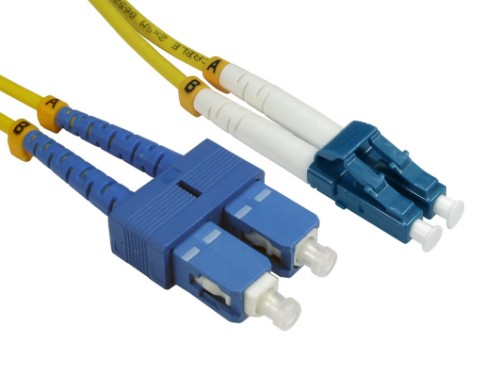 Cables Direct FB2S-LCSC-020YD InfiniBand/fibre optic cable 2 m LC SC Yellow