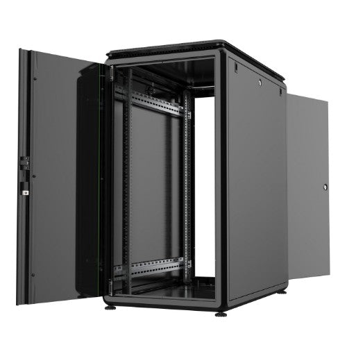 Lanview RDL22U61BL rack cabinet 22U Black