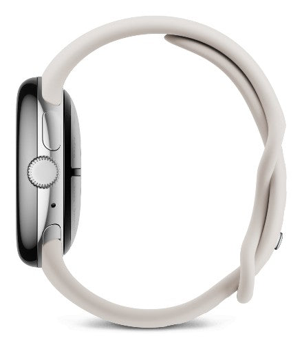 Google Pixel Watch 3 AMOLED 41 mm Digital Touchscreen 4G Silver Wi-Fi GPS (satellite)