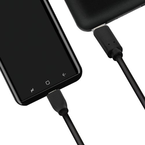LogiLink CU0197 USB cable USB 2.0 1 m USB C Micro-USB B Black