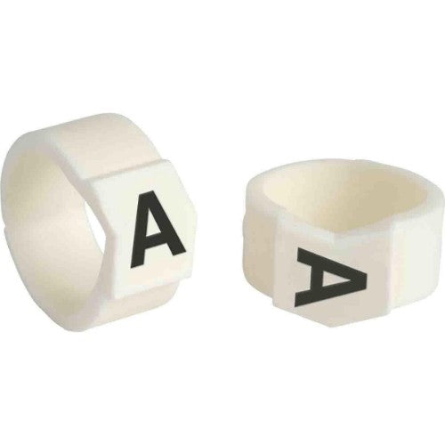 Brady SCN-61-A cable marker Black, White Nylon 50 pc(s)