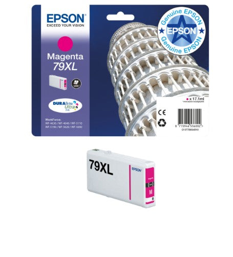Epson C13T79144010/79 Ink cartridge yellow, 800 pages 6,5ml for Epson WF 4630/5110