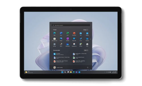 Microsoft Surface Go 4 Intel® N 128 GB 26.7 cm (10.5") 8 GB Wi-Fi 6 (802.11ax) Windows 11 Pro Platinum, EU