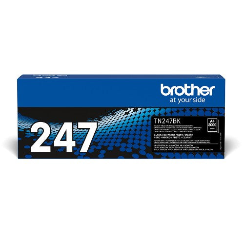 Brother TN-247BK Toner-kit black high-capacity, 3K pages ISO/IEC 19752 for Brother HL-L 3210