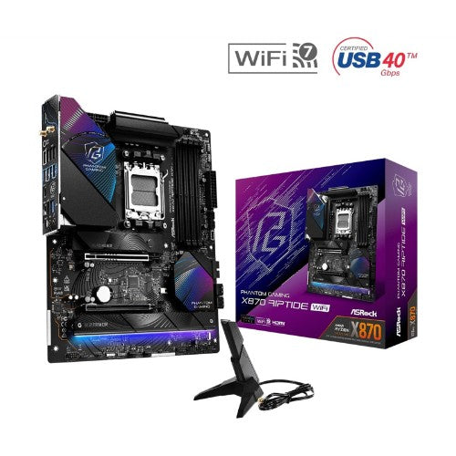 Asrock X870 Riptide WiFi AMD X870 Socket AM5 ATX