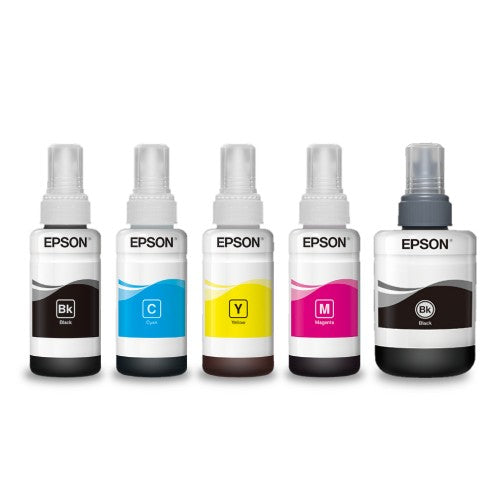 Epson C13T664640/664 Ink bottle multi pack Bk,C,M,Y 70ml 1x4500pg + 3x7500pg Pack=4 for Epson L 300/655