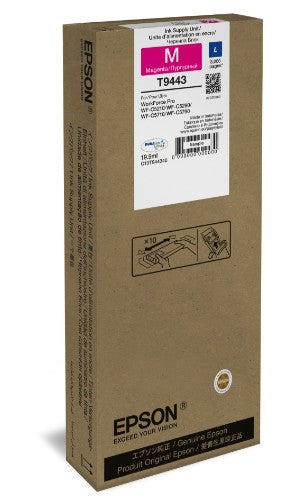 Epson C13T944340/T9443 Ink cartridge magenta, 3K pages 19,9ml for Epson WF-C 5210/5290