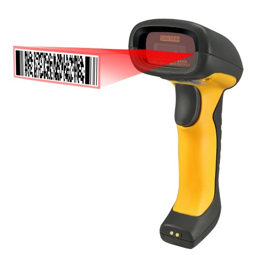 Adesso NuScan 5200TR - 2.4GHz RF Wireless Antimicrobial & Waterproof 2D Barcode Scanner