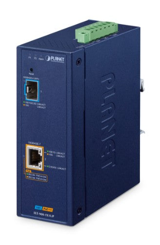 PLANET IXT-900-1X1UP network media converter 10000 Mbit/s Blue