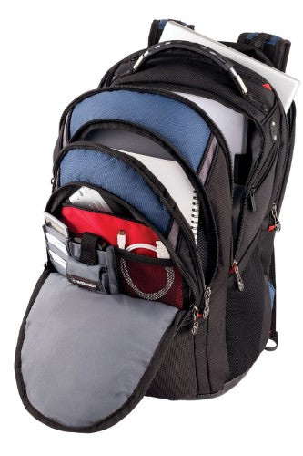 Wenger/SwissGear 600638 laptop case 43.2 cm (17") Backpack case Black, Blue