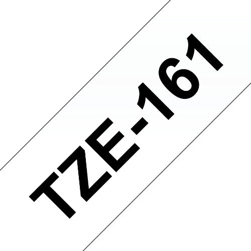 Brother TZE-161 DirectLabel black on Transparent 36mm x 8m for Brother P-Touch TZ 3.5-36mm/HSE/6-36mm