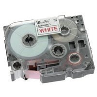 Brother TZE-242 DirectLabel red on white Laminat 18mm x 8m for Brother P-Touch TZ 3.5-18mm/36mm/6-18mm/6-24mm/6-36mm