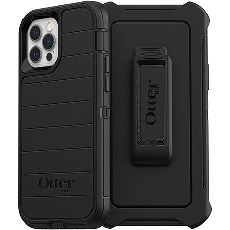 OtterBox Defender Series for Apple iPhone 12/iPhone 12 Pro, black - No retail packaging
