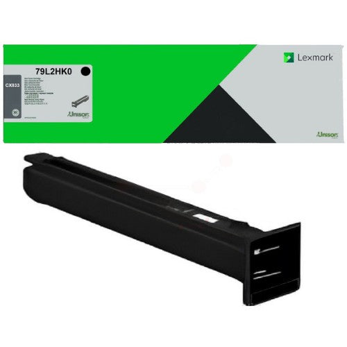 Lexmark 79L2HK0 Toner-kit black high-capacity return program, 47.7K pages ISO/IEC 19752 for Lexmark CX 833