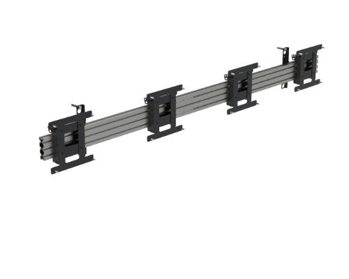 Ergonomic Solutions SpacePole Digital Signage Menu board mount, with tilt, for 4 screens (portrait) up to 43" (VESA 100 and 200)