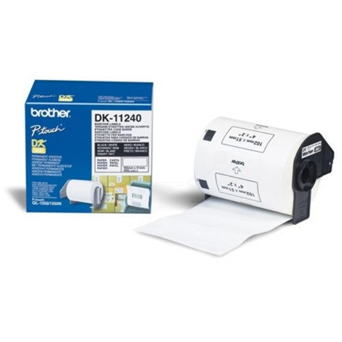 Brother DK-11240 DirectLabel Etikettes white 102mm x 51mm 600 for Brother QL 12-102mm