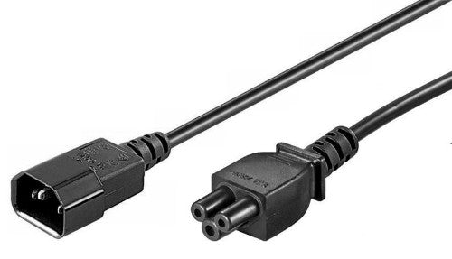 Microconnect PE080618 power cable Black 1.8 m C14 coupler C5 coupler