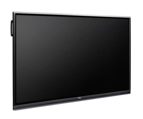 Optoma 5752RK+ Interactive flat panel 190.5 cm (75") LED 400 cd/m² 4K Ultra HD Black Touchscreen Built-in processor Android 11