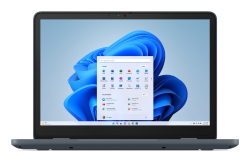 Lenovo 500w 2-in-1 Gen 5 Intel® N N150 Hybrid (2-in-1) 31 cm (12.2") Touchscreen WUXGA 8 GB LPDDR5-SDRAM 128 GB SSD Wi-Fi 6E (802.11ax) Windows 11 Pro English Grey