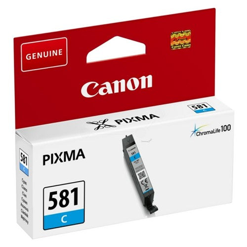 Canon 2103C001/CLI-581C Ink cartridge cyan, 259 pages 259 Photos 5.6ml for Canon Pixma TS 6150/8150