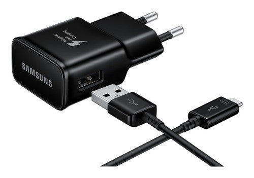 Samsung EP-TA20 Universal Black AC Fast charging Indoor, Outdoor