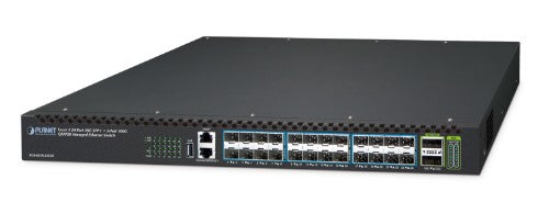 PLANET XGS-6350-24X2C network switch Managed L3 Gigabit Ethernet (10/100/1000) 1U Black