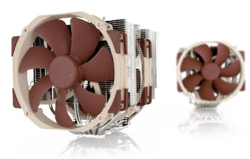 Noctua NH-D15 computer cooling system Processor Cooler 14 cm Beige, Brown, Steel