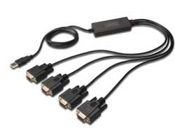 Digitus USB 2.0 to 4xRS232 Cable
