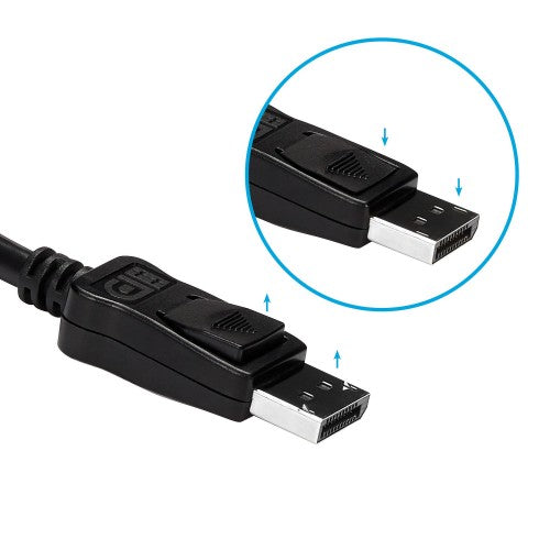 StarTech.com DisplayPort to DVI Adapter - DisplayPort to DVI-D Adapter/Video Converter - 1080p - DP 1.2 to DVI Monitor/Display Cable Adapter Dongle - DP to DVI Adapter - Latching DP Connector