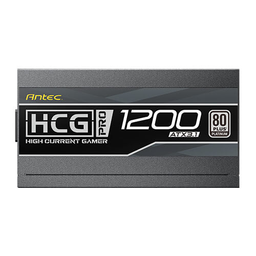 Antec HIGH CURRENT GAMER HCG1200 PRO P GB power supply unit 1200 W 20+4 pin ATX ATX Black