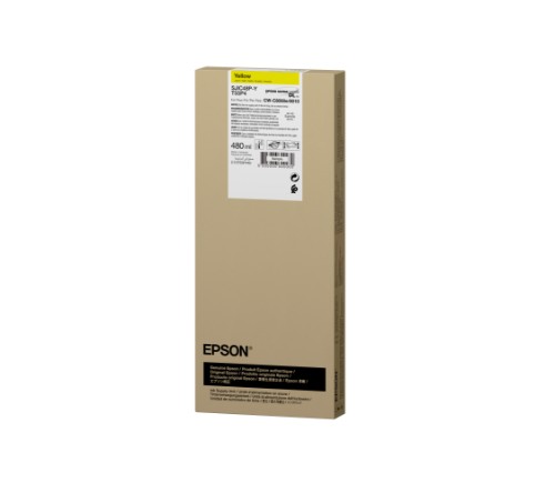 Epson C13T55P440/SJIC-48-P-Y Ink cartridge yellow 480ml for Epson ColorWorks C 8000 e BK/MK