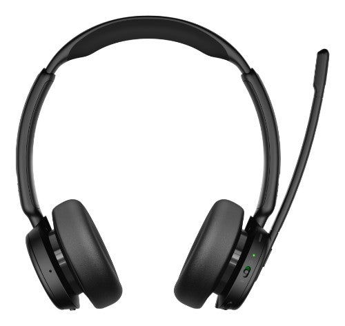 EPOS 1001490 headphones/headset Wired & Wireless Head-band Office/Call center USB Type-C Bluetooth Black