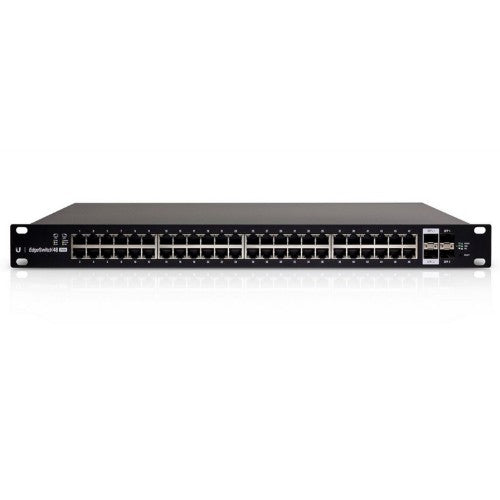 Ubiquiti ES-48-500W network switch Managed L2/L3 Gigabit Ethernet (10/100/1000) Power over Ethernet (PoE) 1U Black