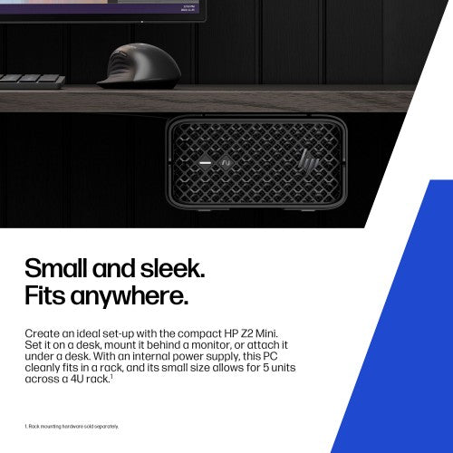 HP Z2 Mini G1a Copilot+ PC AMD Ryzen AI Max+ PRO PRO 395 64 GB LPDDR5x-SDRAM 1 TB SSD Windows 11 Pro Mini PC Workstation AI Workstation, AI PC Black