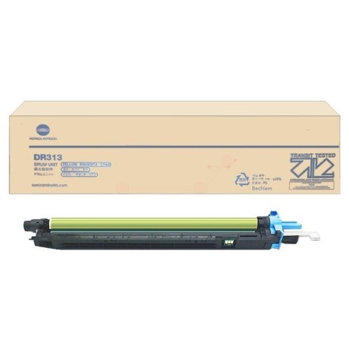 Konica Minolta A7U40TD/DR-313 Drum kit color, 1x75K pages Pack=1 for KM Bizhub C 258/458