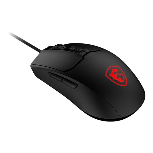 MSI FORGE GM100 mouse Gaming Ambidextrous USB Type-A Optical 6400 DPI
