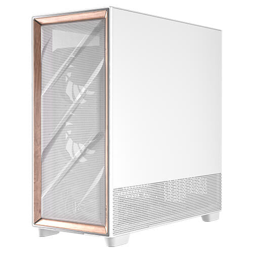 Antec FLUX PRO White EUV Full Tower White, Wood