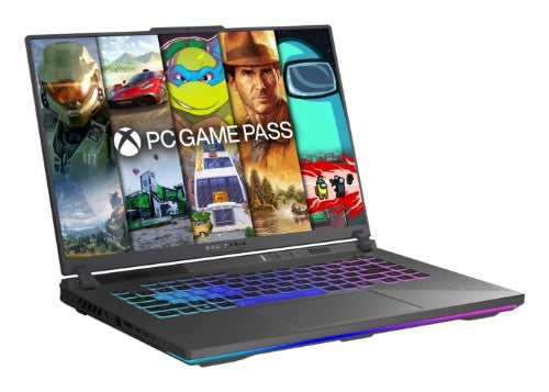 ASUS ROG Strix G16 G614PH-RV007W AMD Ryzen™ 9 8940HX Laptop 40.6 cm (16") WUXGA 16 GB DDR5-SDRAM 1 TB SSD NVIDIA® GeForce RTX™ 5050 Wi-Fi 6E (802.11ax) Windows 11 Home Black, Grey