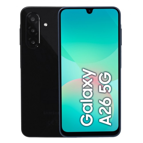 Samsung Galaxy A26 17 cm (6.7") Hybrid Dual SIM Android 15 5G USB Type-C 8 GB 256 GB 5000 mAh Black