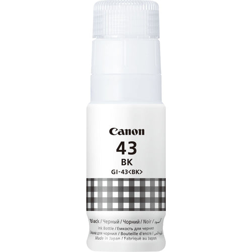 Canon 4698C001/GI-43BK Ink bottle black 3800 Photos 60ml for Canon Pixma G 540