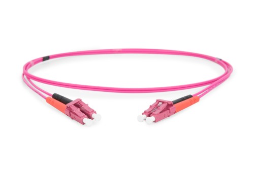 Digitus Fiber Optic Multimode Patchcord, OM4, LC / LC