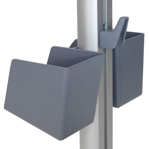 Ergotron 97-926-064 multimedia cart accessory Grey Plastic Basket