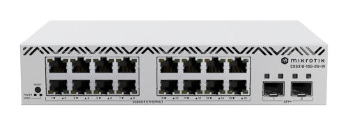 Mikrotik CSS318-16G-2S+IN network switch Managed Gigabit Ethernet (10/100/1000) White