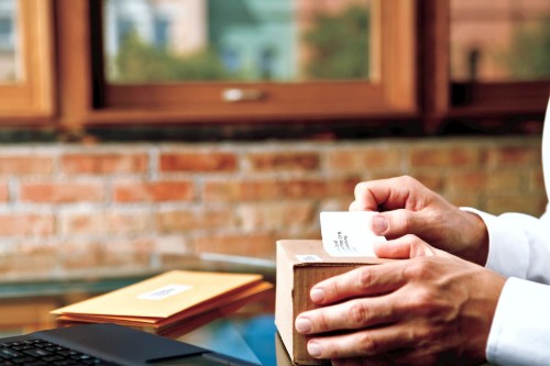 Dymo S0947420 DirectLabel-etikettes 102mm x 59mm 2x575 for Labelwriter 4 XL