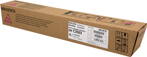 Ricoh 841819 Toner magenta, 18K pages for Ricoh Aficio MP C 3003/3004