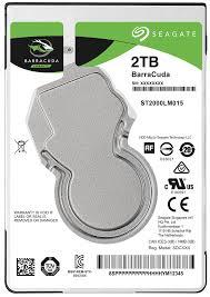 Seagate Barracuda 2.5" internal hard drive 2 TB 5400 RPM 128 MB 2.5" Serial ATA III