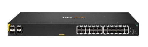 HPE Aruba Networking CX 6100 24G Class4 PoE 4SFP+ 370W Switch