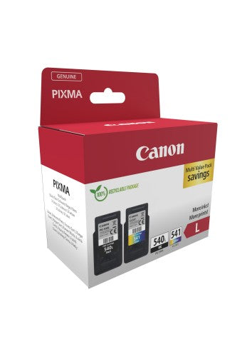 Canon 5224B013/PG-540L+CL-541XL Printhead cartridge multi pack black + color Blister with security Pack=2 for Canon Pixma MG 2150/MX 370