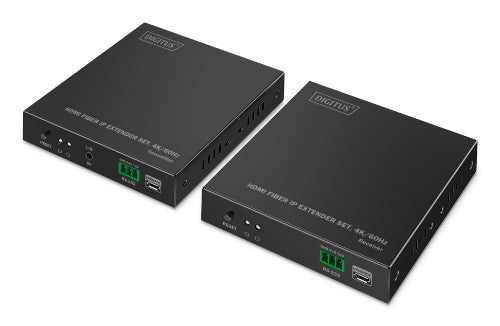 Digitus HDMI Fiber IP Extender Set, 4K/60Hz